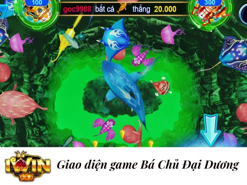 Giao diện game Bá Chủ Đại Dương