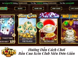 Hướng Dẫn Cách Chơi Bầu Cua Iwin Club Siêu Đơn Giản