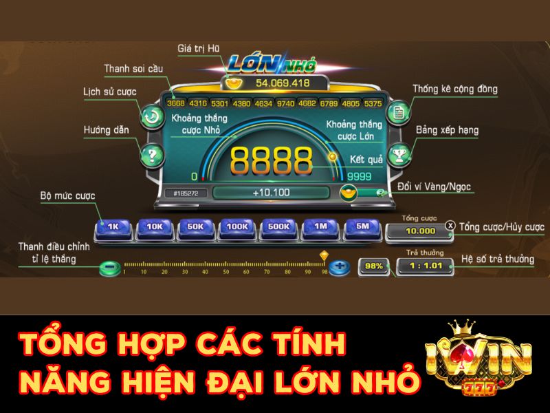 Những tính năng ưu việt của trò chơi